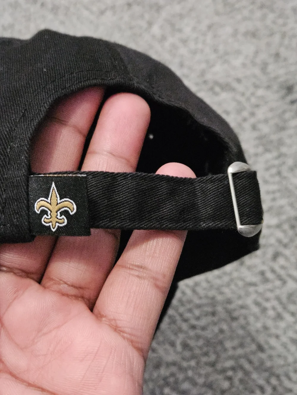 NWOT: New Orleans Saints Women's Collegiate Adjustable Hat